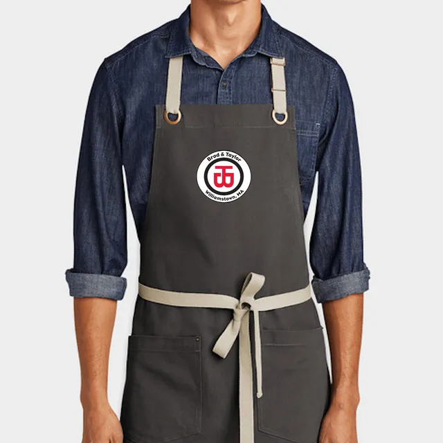 brod-taylor-bake-tablier-p-tissier-toile-gris-coton image 1