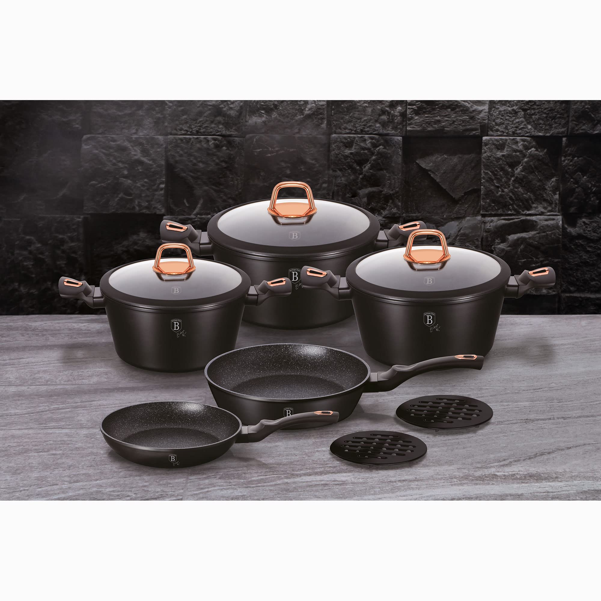 berlinger-haus-black-rose-batterie-cuisine-induction-10-pi-ces-noir-titane image 2