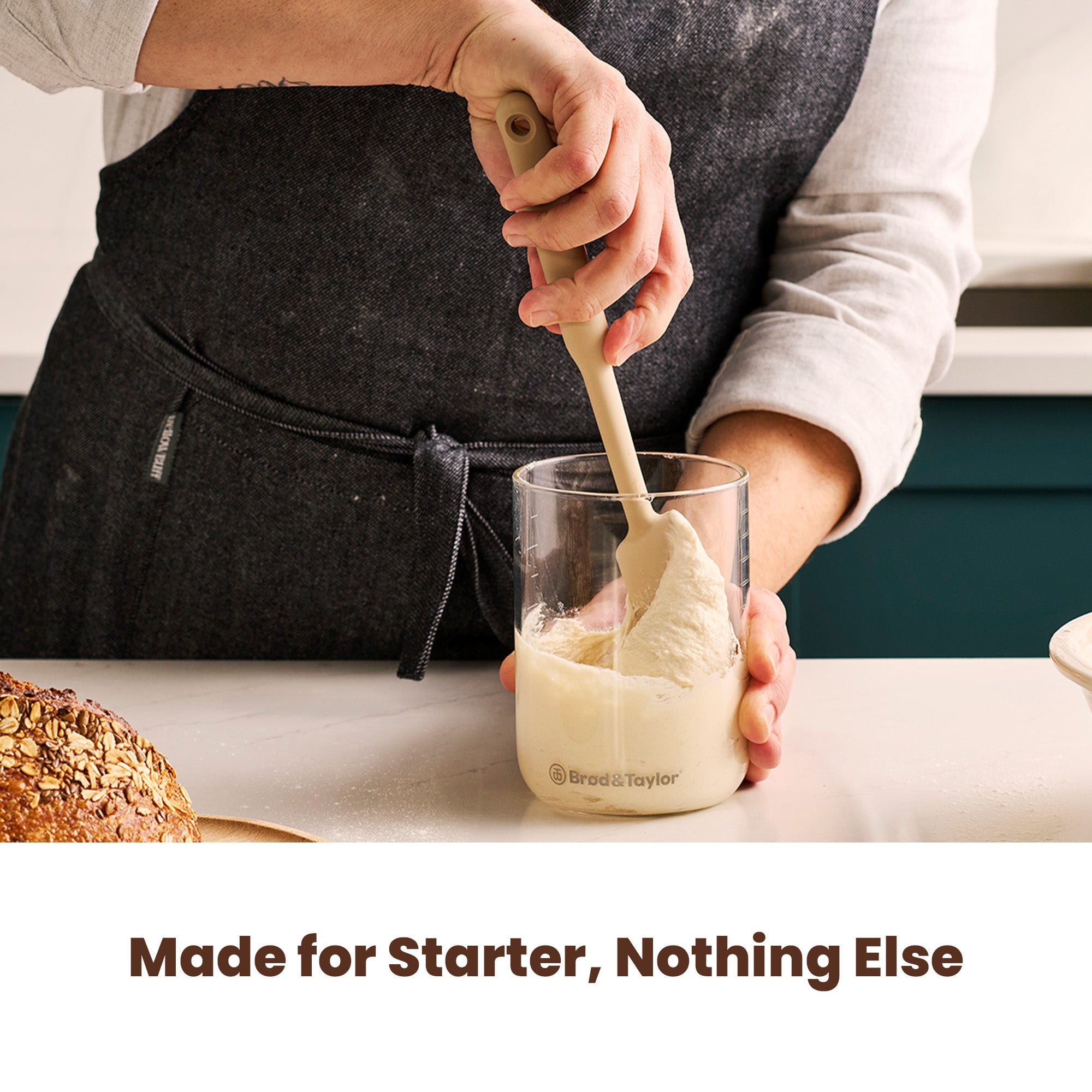 brod-taylor-starter-spatule-silicone-levain-manche-long image 2