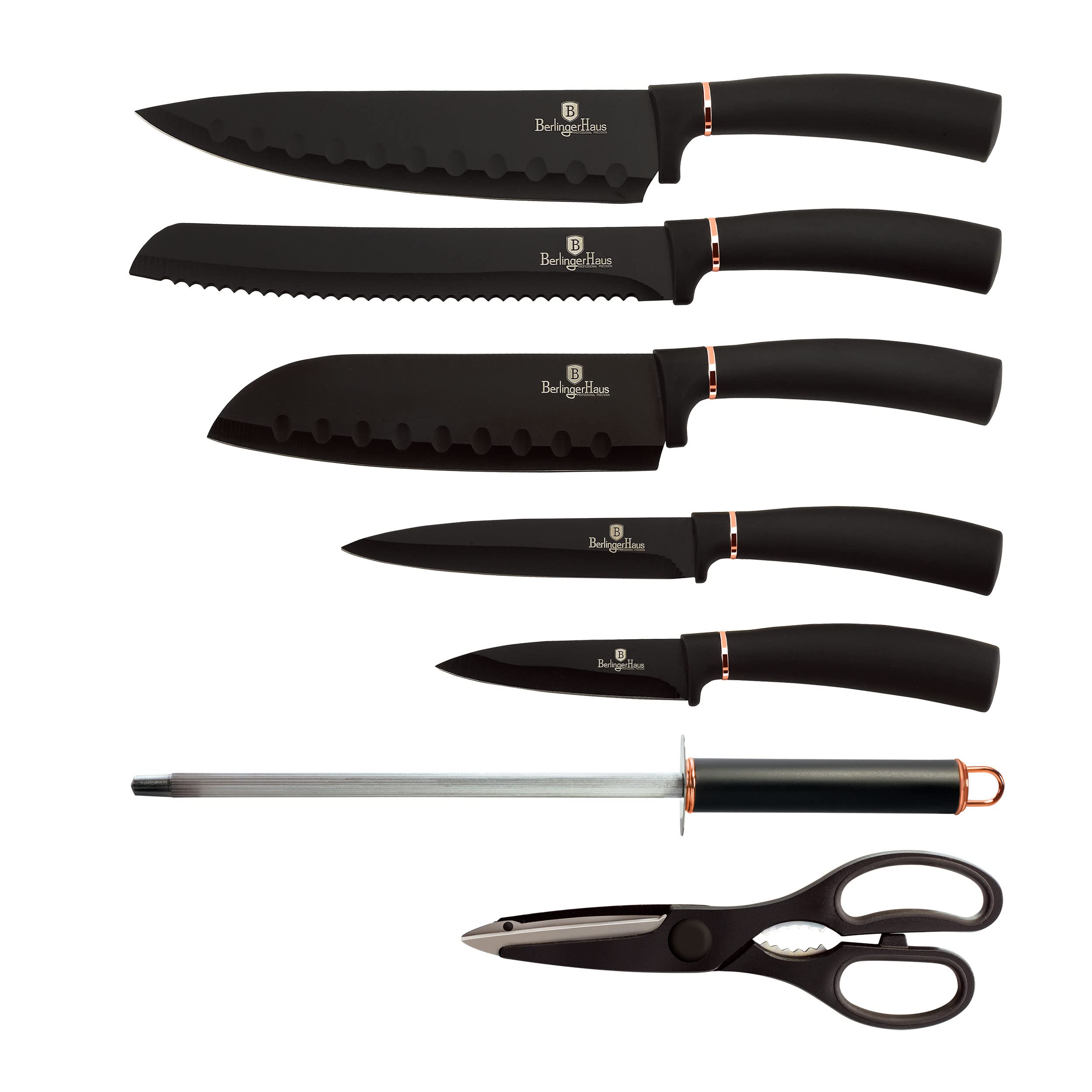 berlinger-haus-black-rose-set-8-couteaux-cuisine-support-inox image 3
