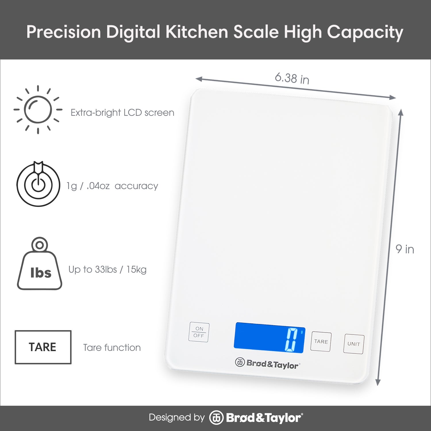 brod-taylor-prep-balance-cuisine-haute-capacit-15-kg-verre image 4