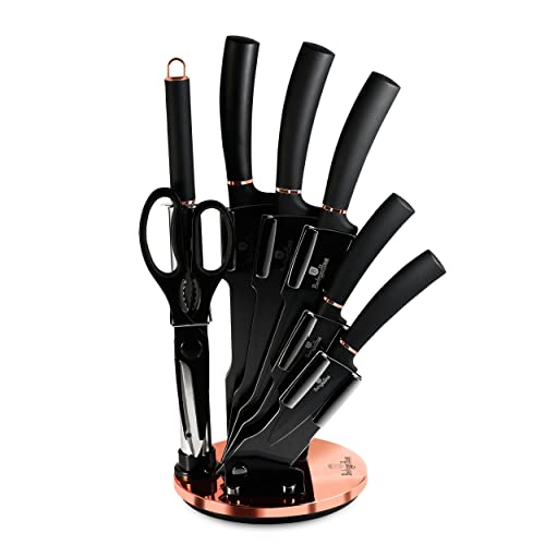 berlinger-haus-black-rose-set-8-couteaux-cuisine-support-inox image 6