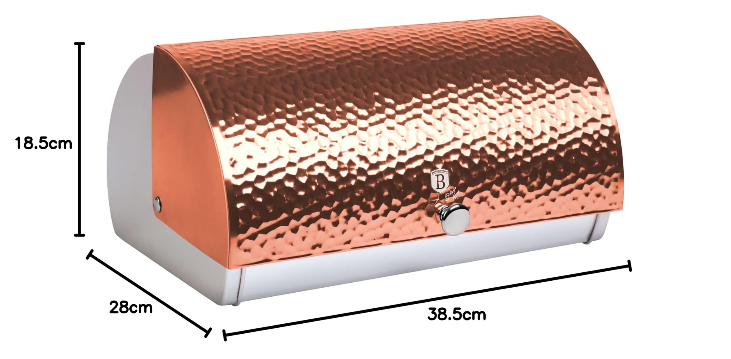 berlinger-haus-rose-gold-bo-te-pain-inox-dor-38-5-cm image 2
