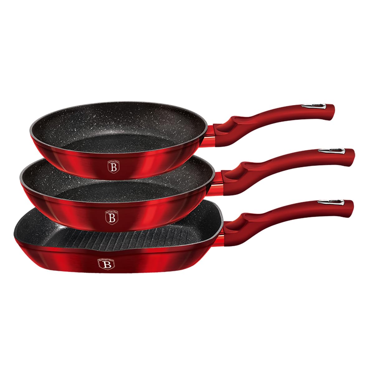berlinger-haus-metallic-line-burgundy-lot-3-po-les-20-28-cm-rouge-induction image 8
