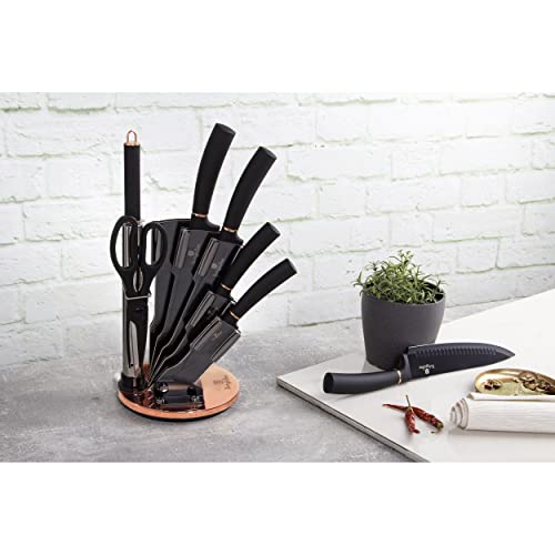 berlinger-haus-black-rose-set-8-couteaux-cuisine-support-inox image 7
