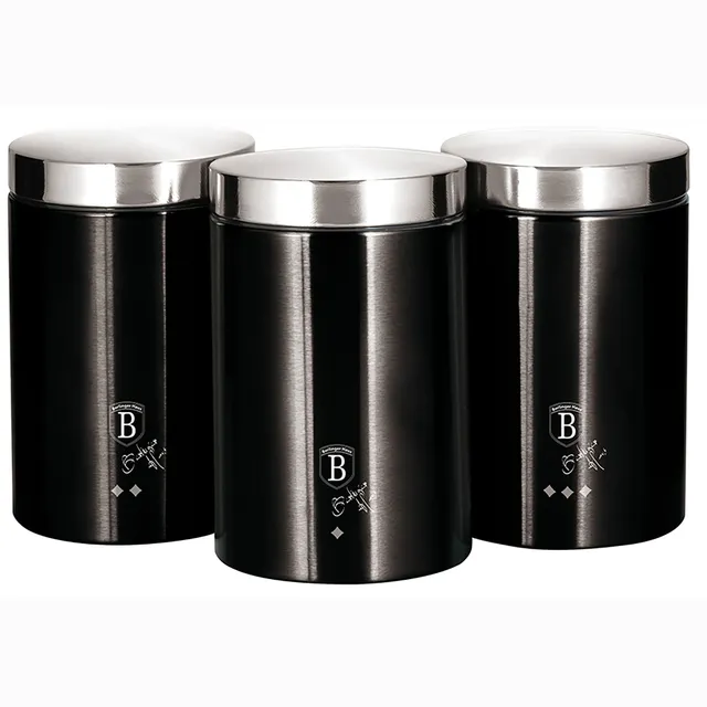 berlinger-haus-black-silver-lot-3-bo-tes-conservation-inox-noir image 1