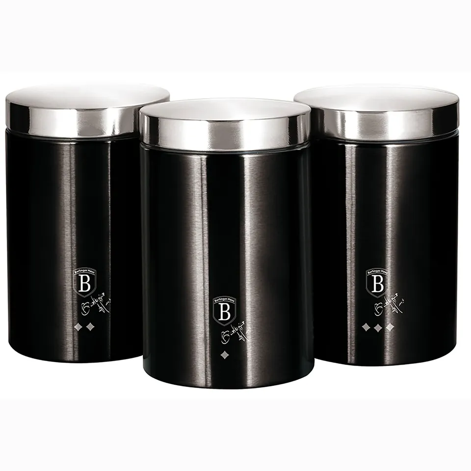 berlinger-haus-black-silver-lot-3-bo-tes-conservation-inox-noir image 1