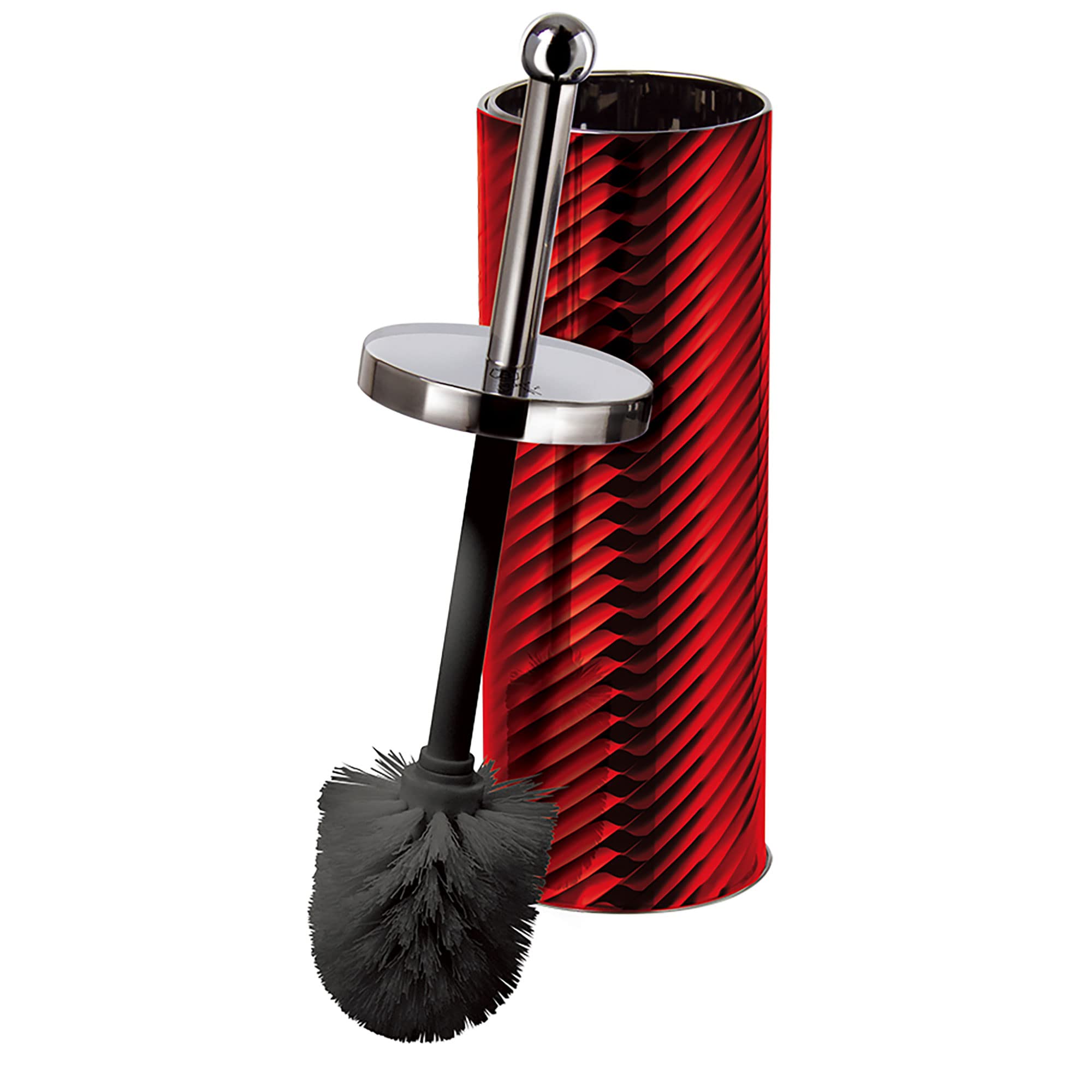 berlinger-haus-burgundy-brosse-wc-inox-rouge-40-cm image 4