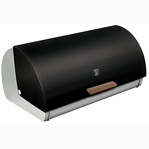 berlinger-haus-ebony-rosewood-bo-te-pain-inox-noir-38-5-cm image 5
