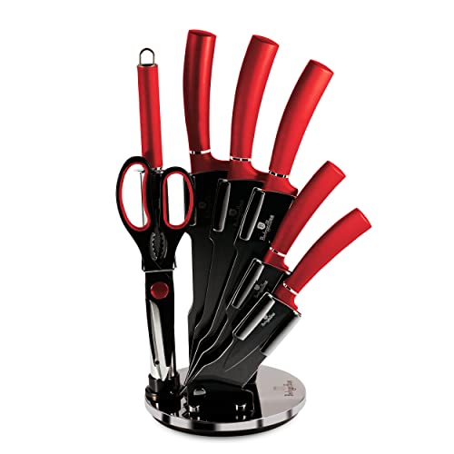 berlinger-haus-burgundy-set-de-couteaux-8-pi-ces-inox-rouge-support image 3