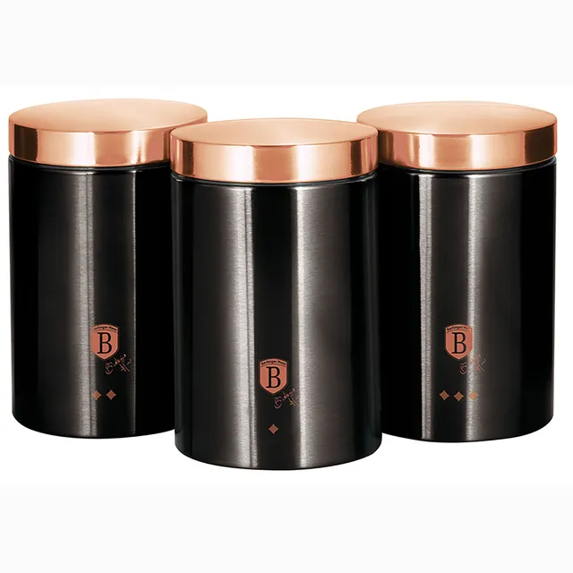 berlinger-haus-black-rose-bo-tes-de-conservation-3-pots-inox-noir image 1