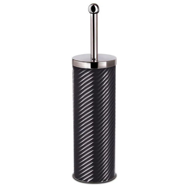 berlinger-haus-carbon-pro-brosse-wc-inox-gris-anti-claboussures image 1