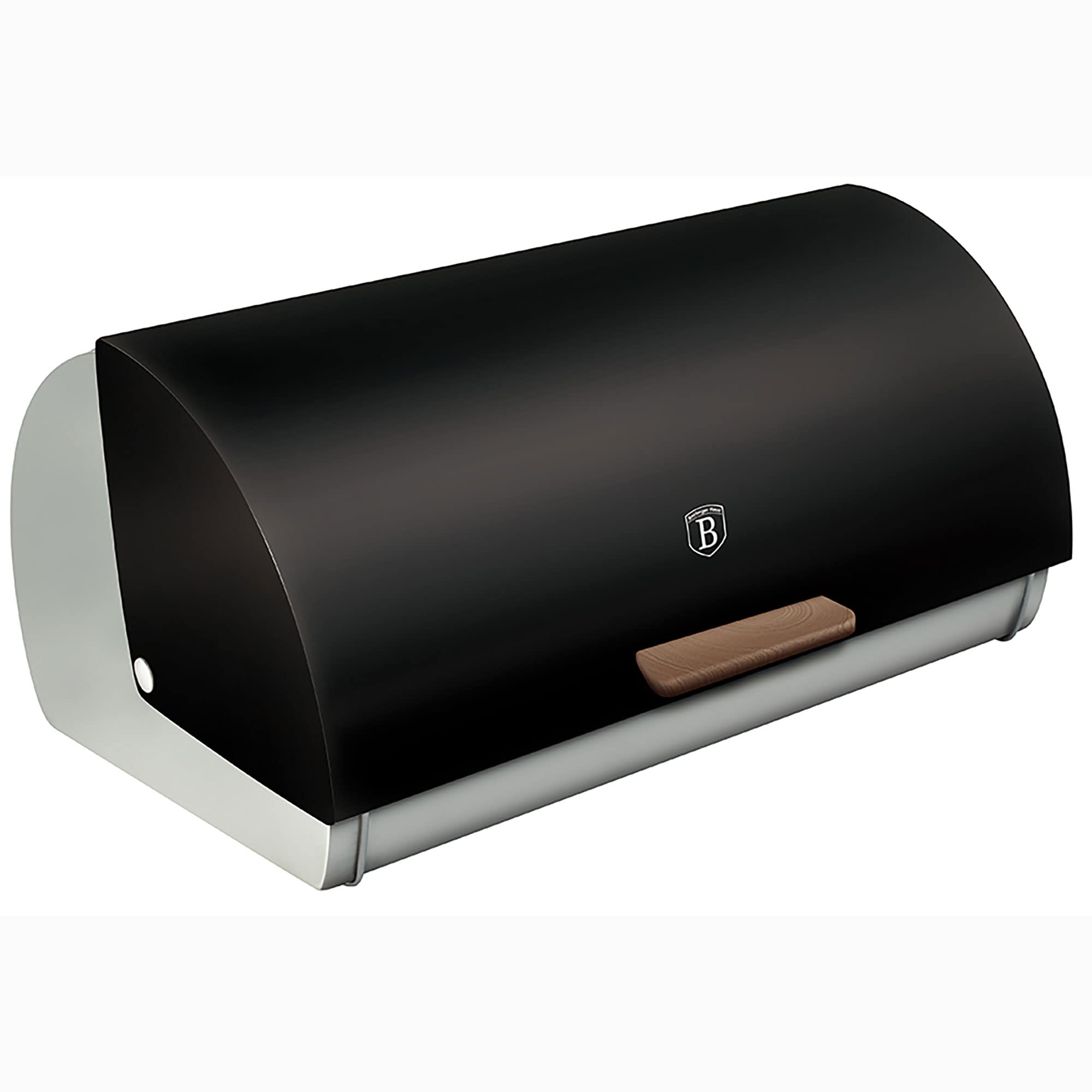 berlinger-haus-ebony-rosewood-bo-te-pain-inox-noir-38-5-cm image 1