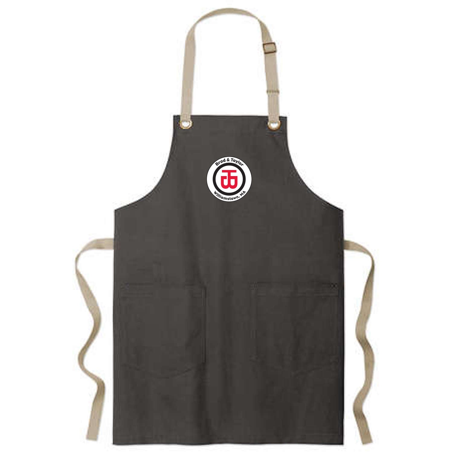 brod-taylor-bake-tablier-p-tissier-toile-gris-coton image 2