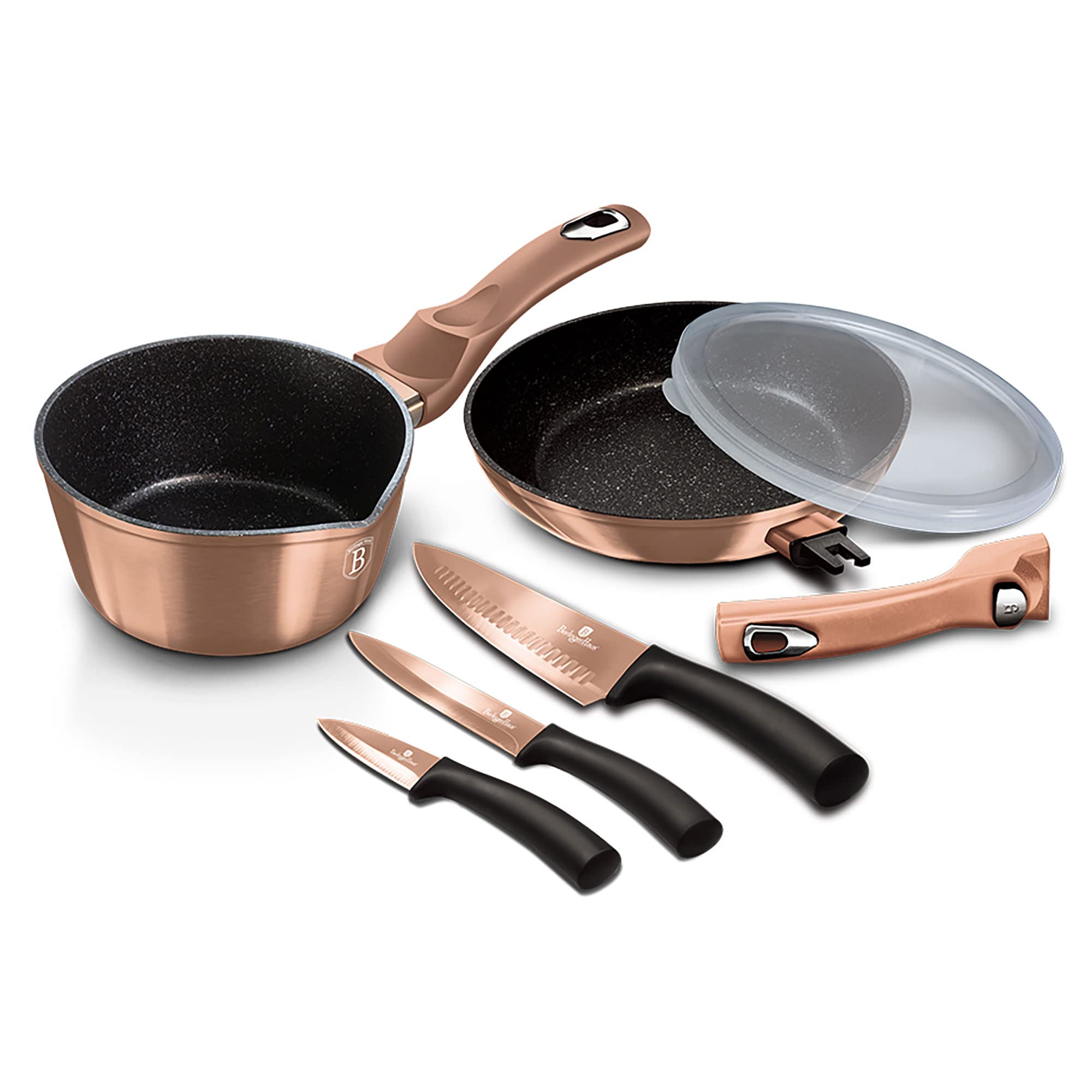 berlinger-haus-rose-gold-batterie-6-pi-ces-poign-e-amovible-couteaux image 1