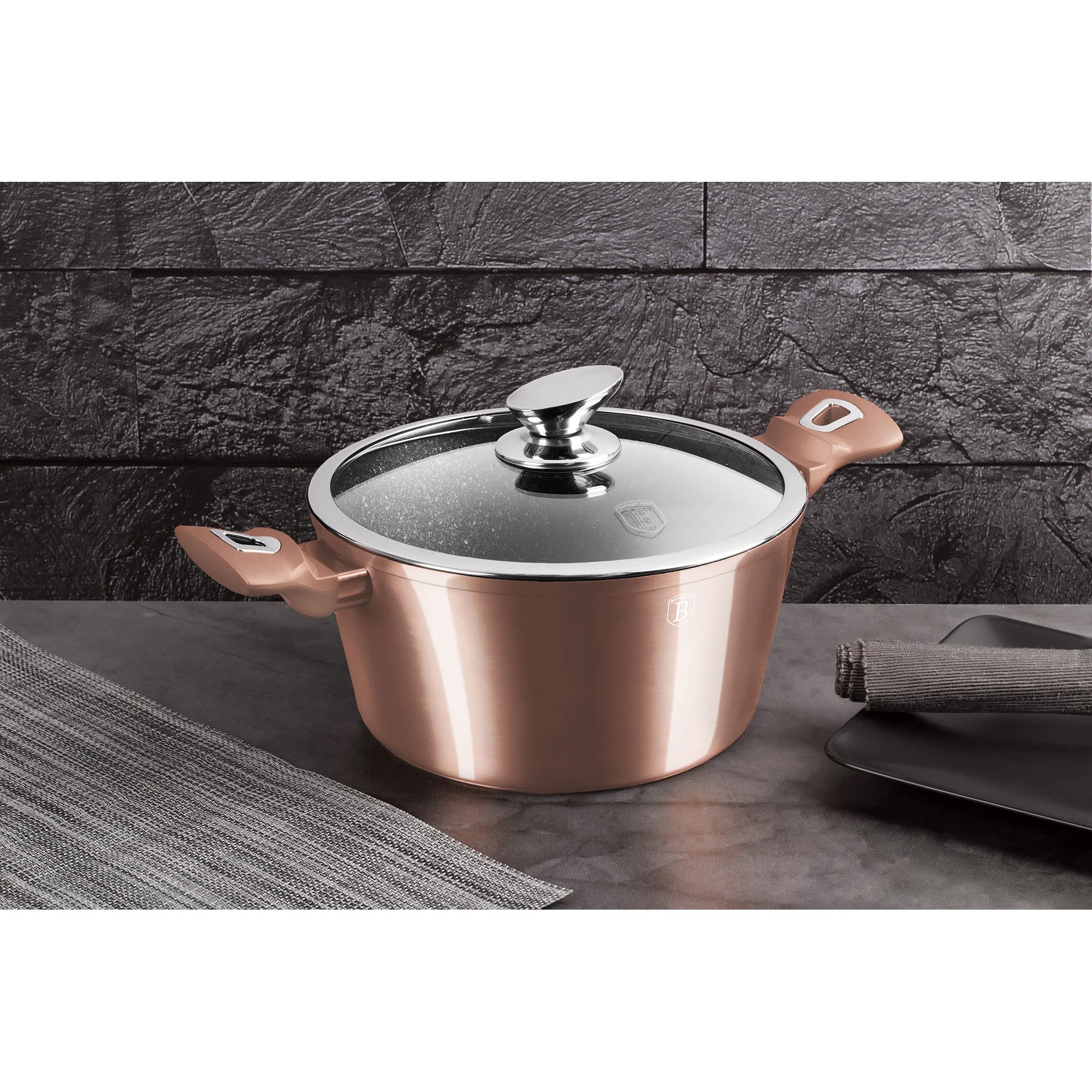 berlinger-haus-rose-gold-batterie-cuisine-13-pi-ces-induction-marbre image 6
