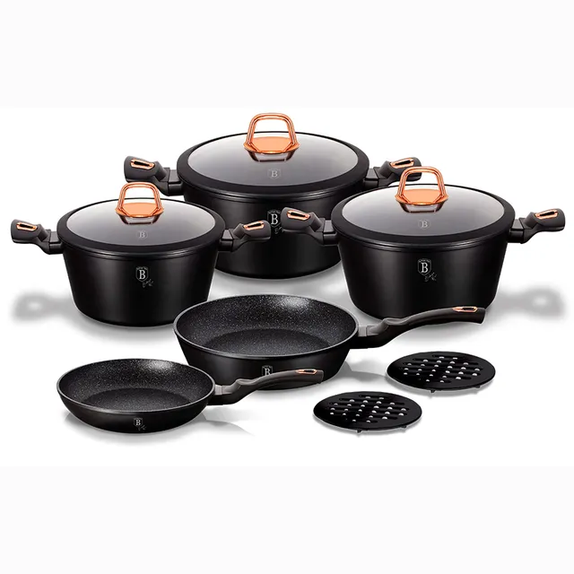 berlinger-haus-black-rose-batterie-cuisine-induction-10-pi-ces-noir-titane image 1