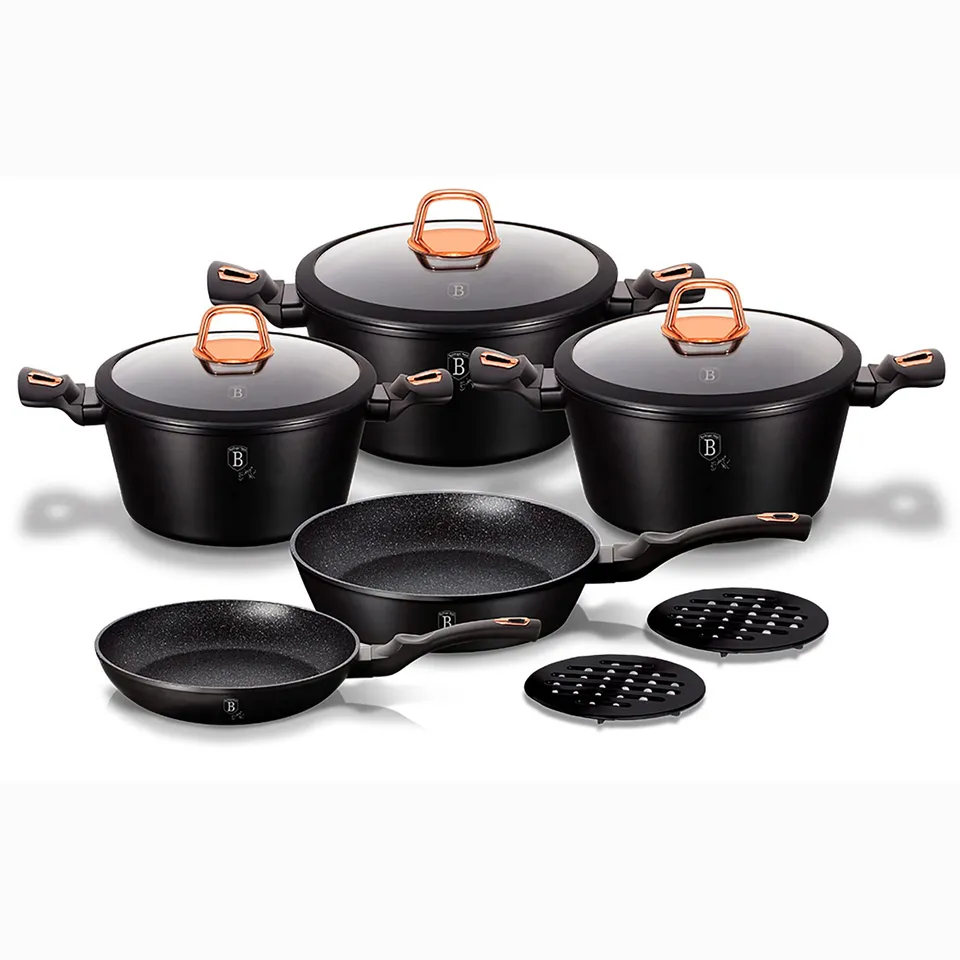 berlinger-haus-black-rose-batterie-cuisine-induction-10-pi-ces-noir-titane image 1