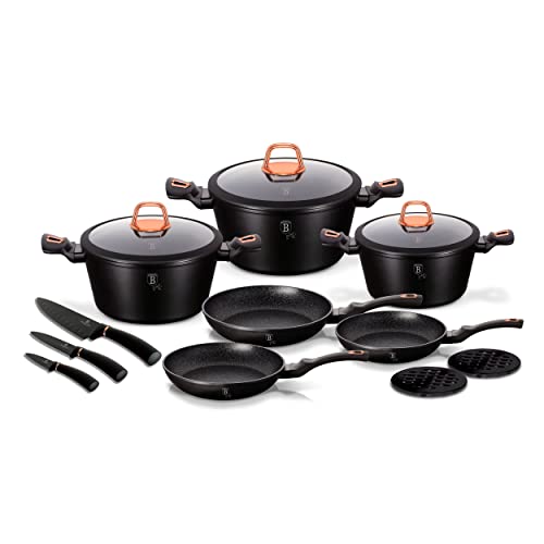 berlinger-haus-black-rose-batterie-cuisine-14-pi-ces-noir-induction image 3