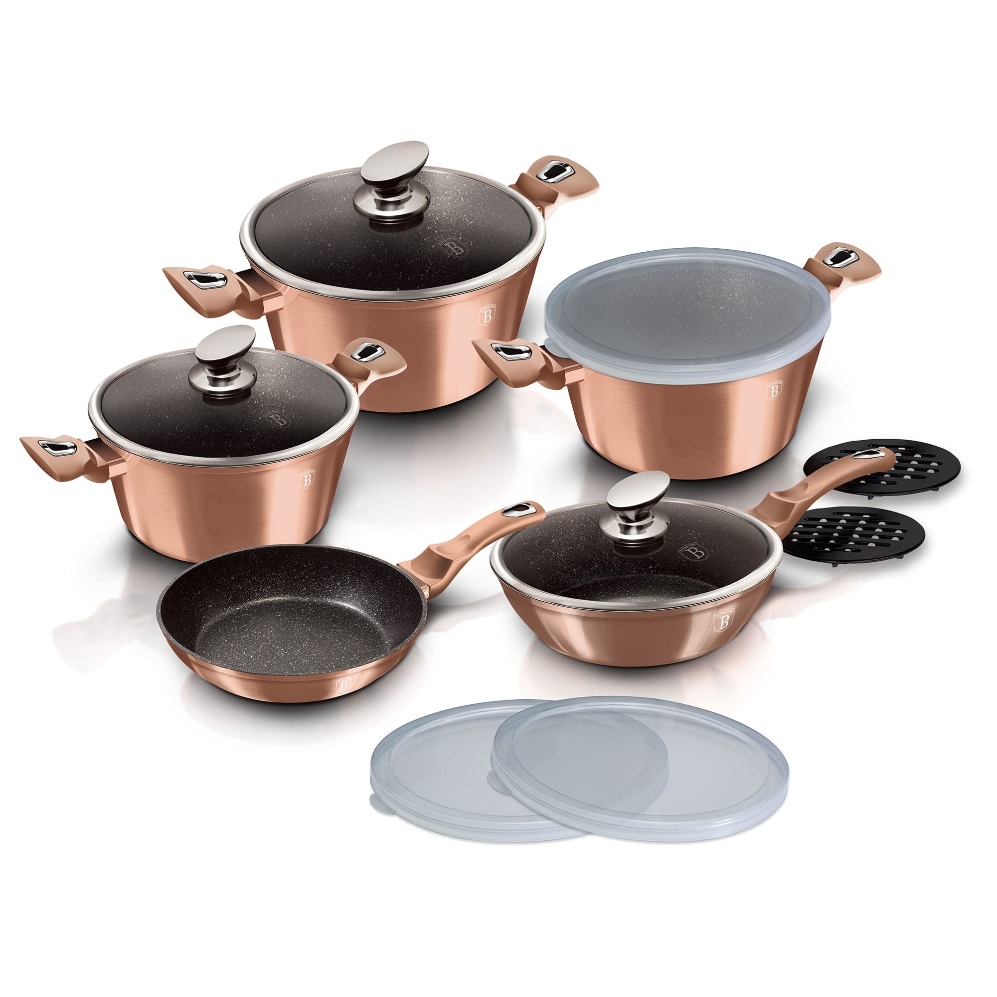 berlinger-haus-rose-gold-batterie-cuisine-13-pi-ces-induction-marbre image 3