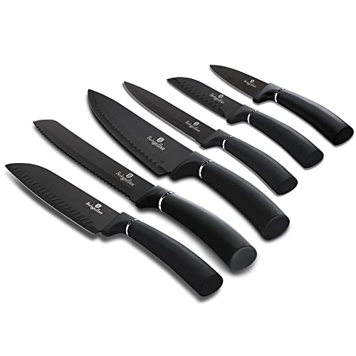 berlinger-haus-carbon-pro-set-6-couteaux-cuisine-inox-noir-pro image 6