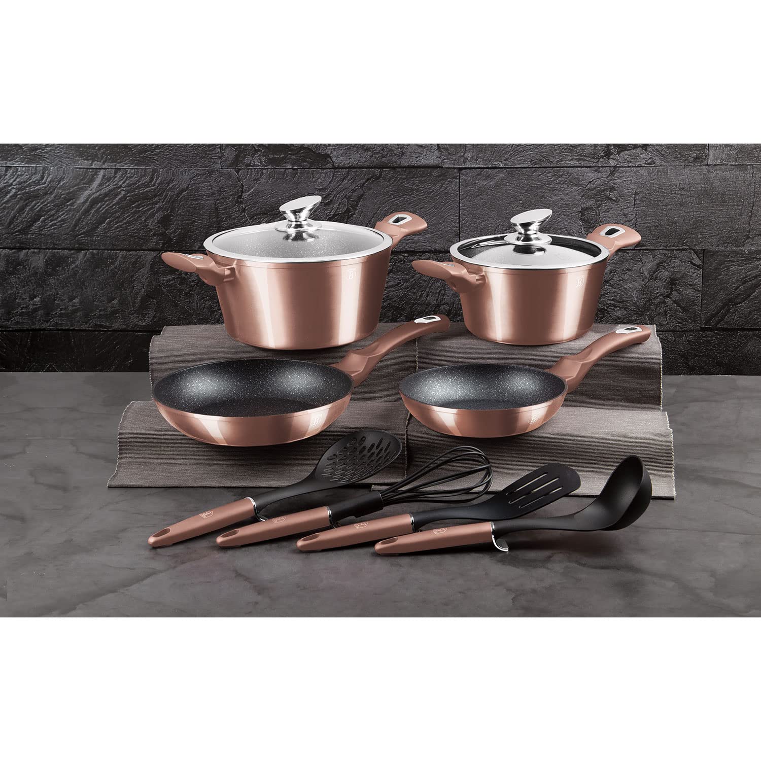 berlinger-haus-metallic-line-batterie-cuisine-10-pi-ces-induction-rose-gold image 2