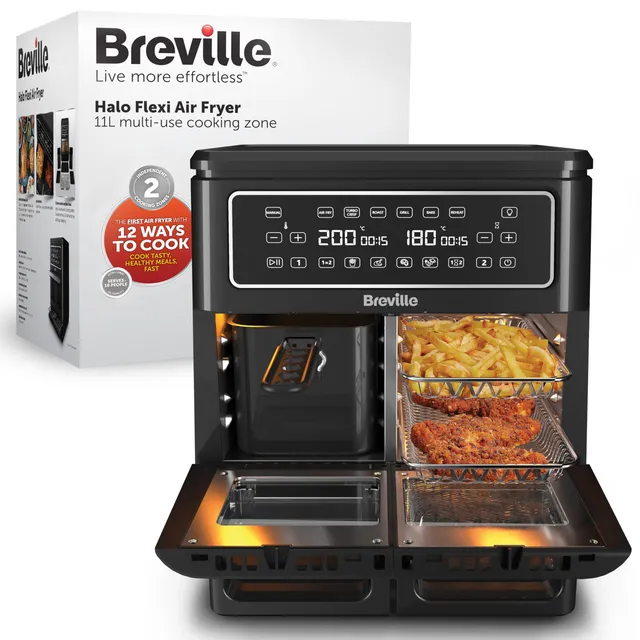 breville-flexi-halo-vdf130x-friteuse-sans-huile-11-l-noir image 1