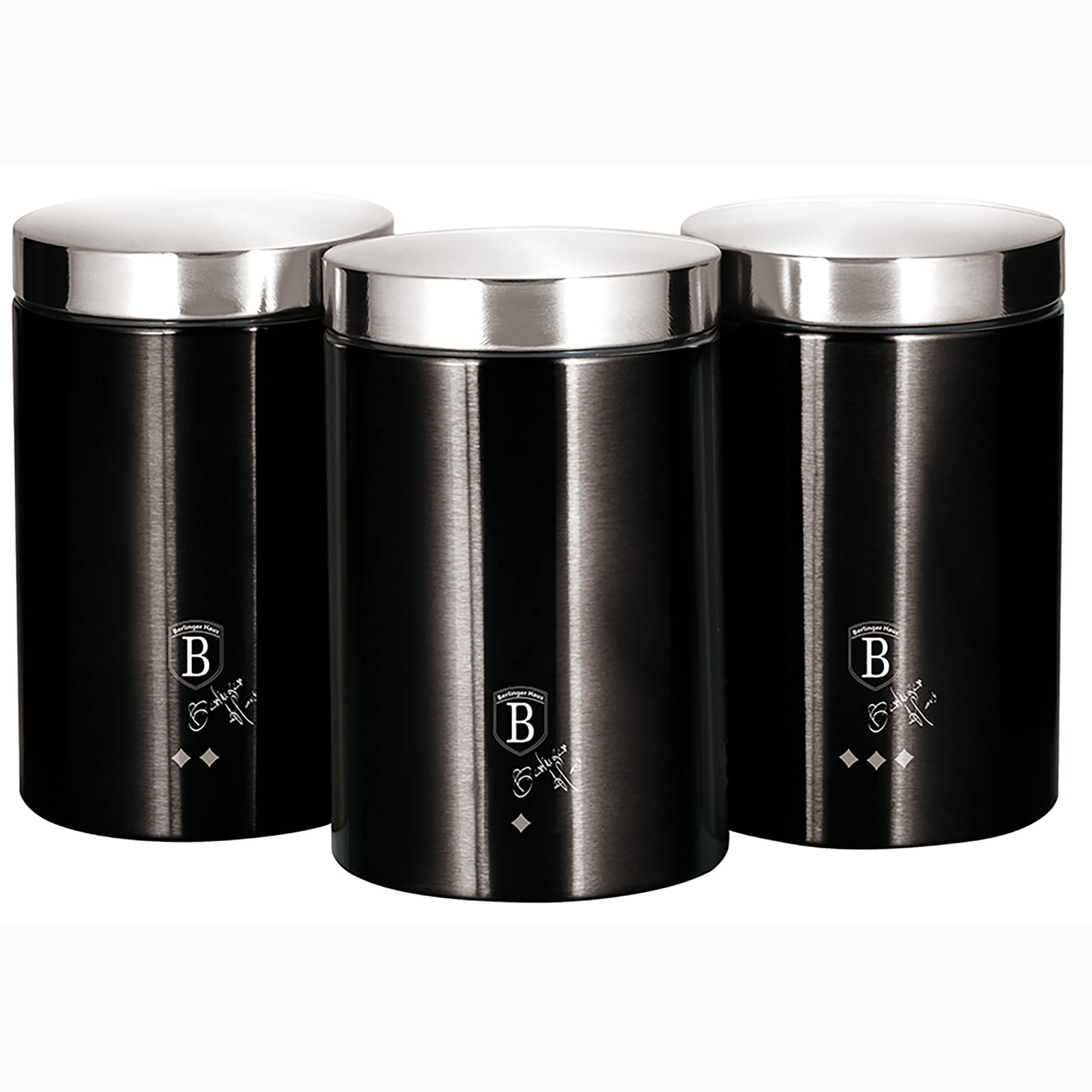 berlinger-haus-black-silver-lot-3-bo-tes-conservation-inox-noir image 1