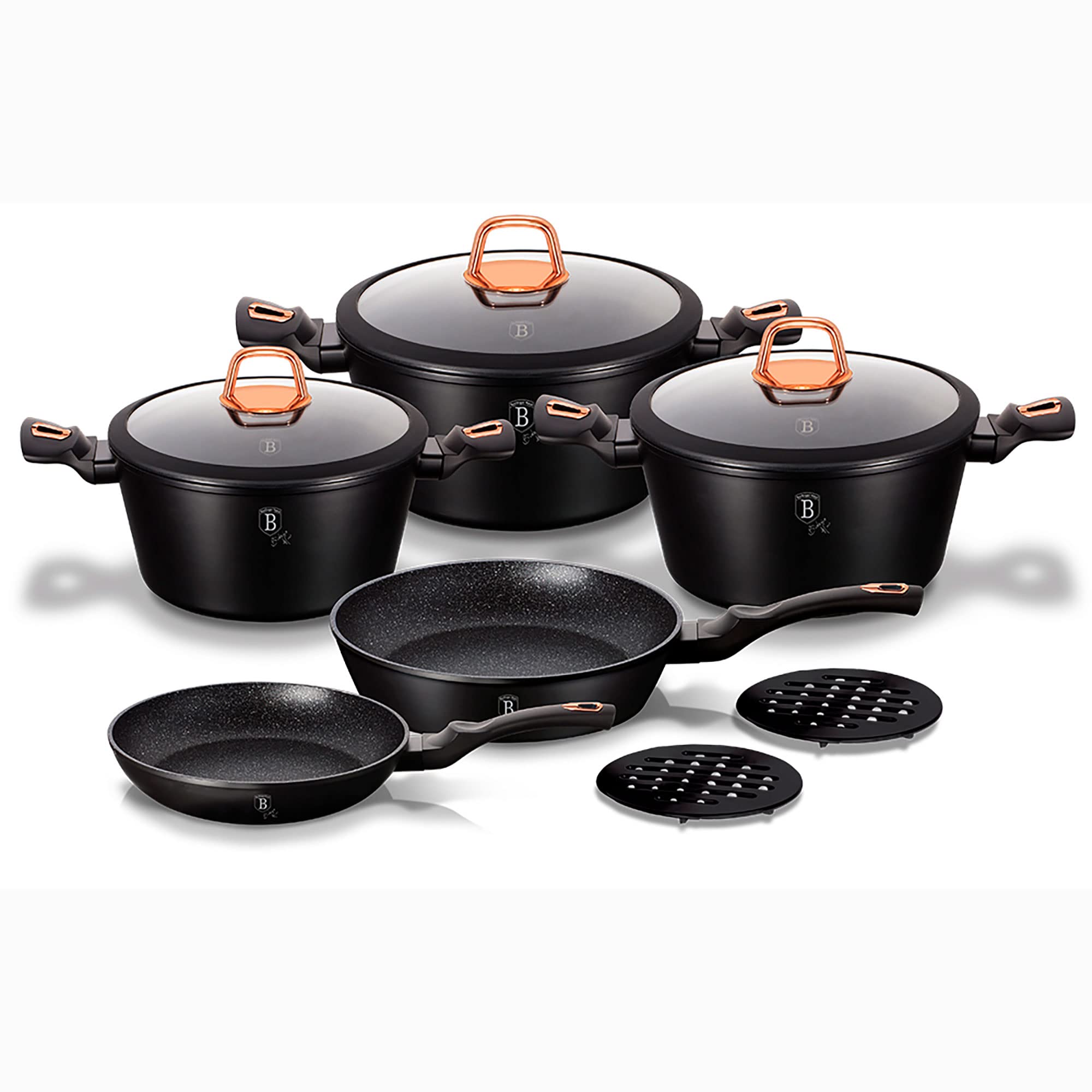 berlinger-haus-black-rose-batterie-cuisine-induction-10-pi-ces-noir-titane image 1