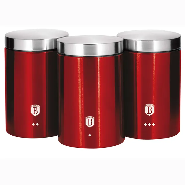 berlinger-haus-burgundy-lot-3-bo-tes-conservation-inox-rouge image 1