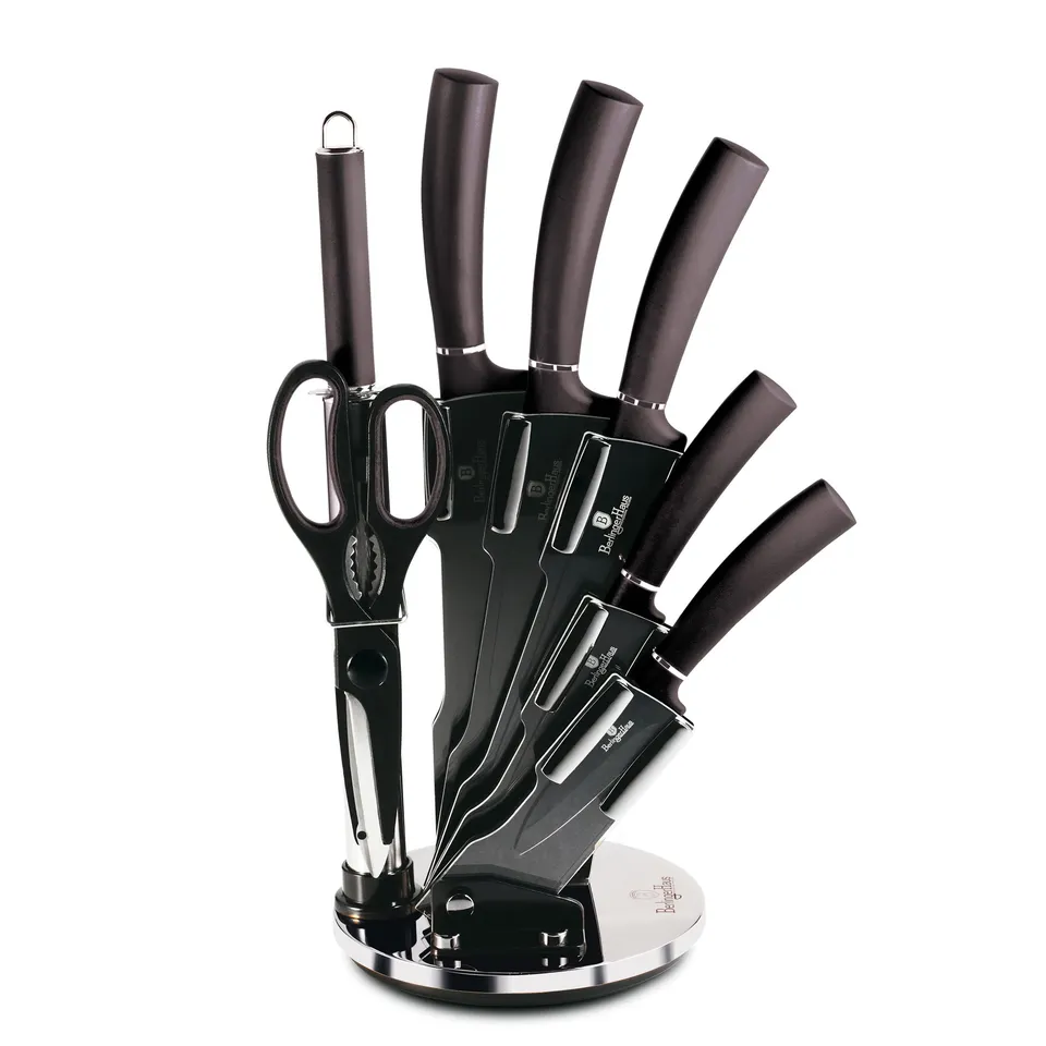 berlinger-haus-carbon-pro-set-8-couteaux-cuisine-inox-antiadh-sif image 1