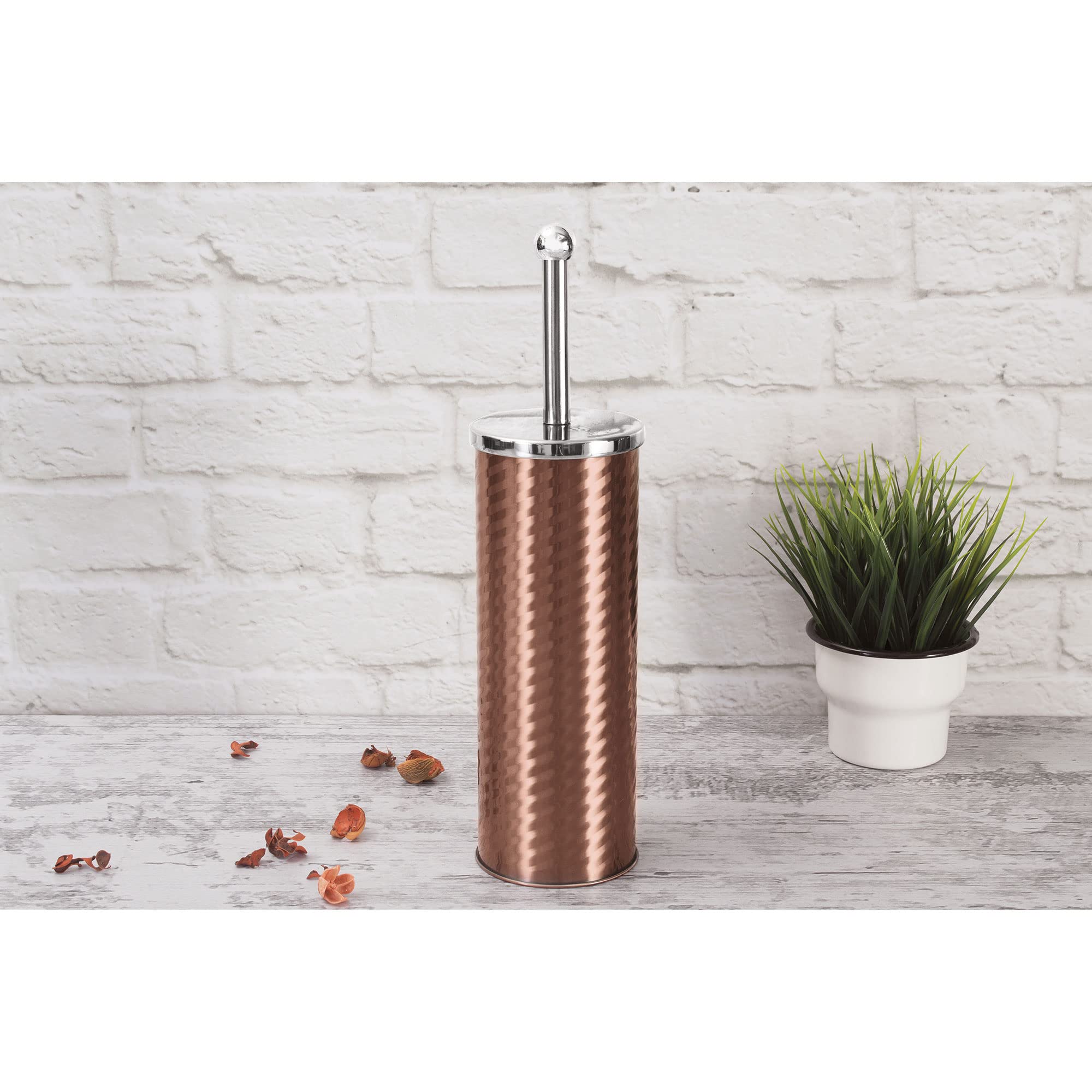 berlinger-haus-rose-gold-brosse-wc-inox-or-rose-27-cm image 2