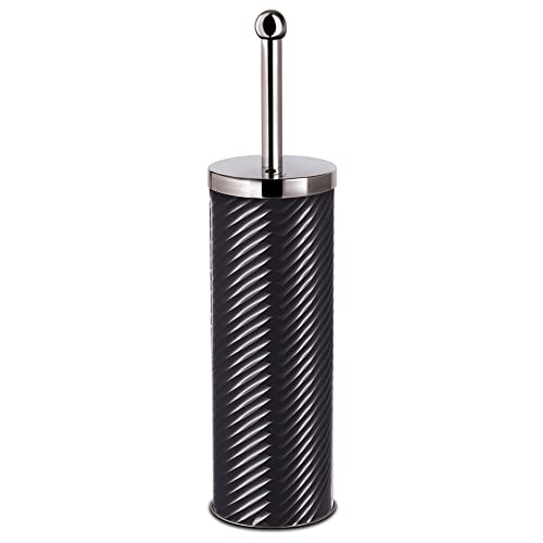 berlinger-haus-carbon-pro-brosse-wc-inox-gris-anti-claboussures image 4