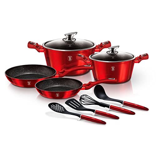 berlinger-haus-burgundy-batterie-cuisine-10-pi-ces-induction-rouge image 3
