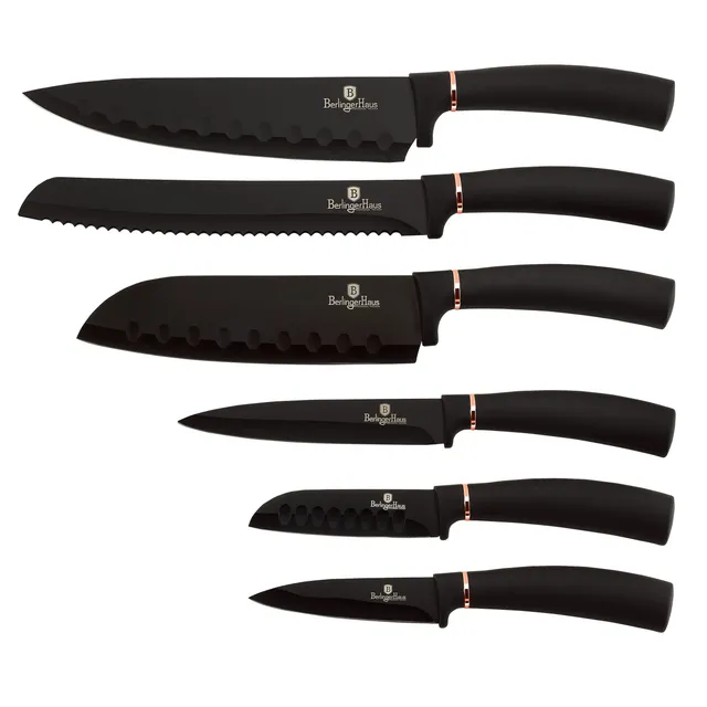 berlinger-haus-black-rose-set-6-couteaux-cuisine-inox-antiadh-sifs image 1