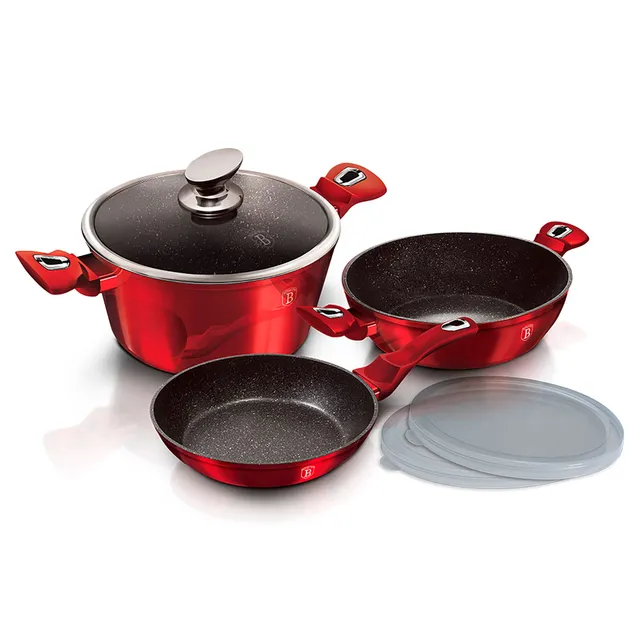 berlinger-haus-burgundy-batterie-de-cuisine-induction-6-pi-ces-sans-pfoa image 1