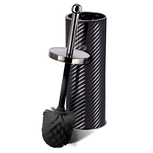berlinger-haus-carbon-pro-brosse-wc-inox-gris-anti-claboussures image 5