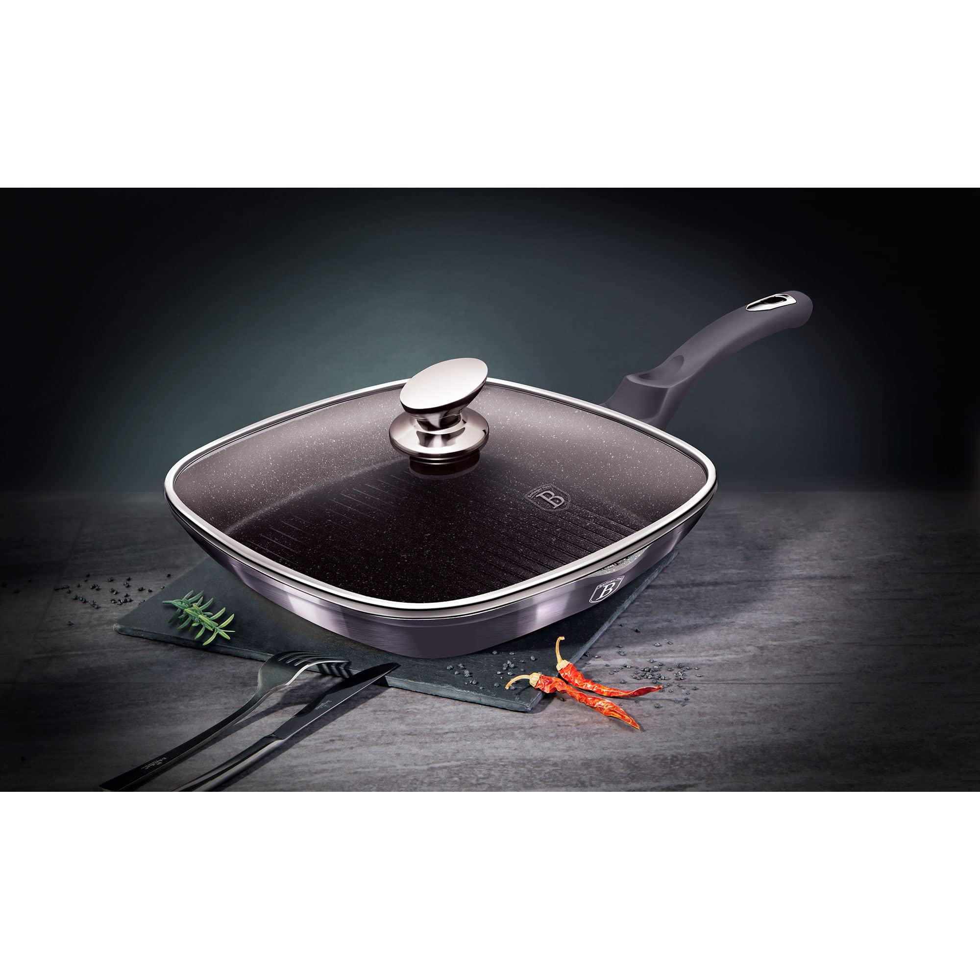 berlinger-haus-carbon-pro-lot-po-les-induction-20-28-cm-couvercles image 2