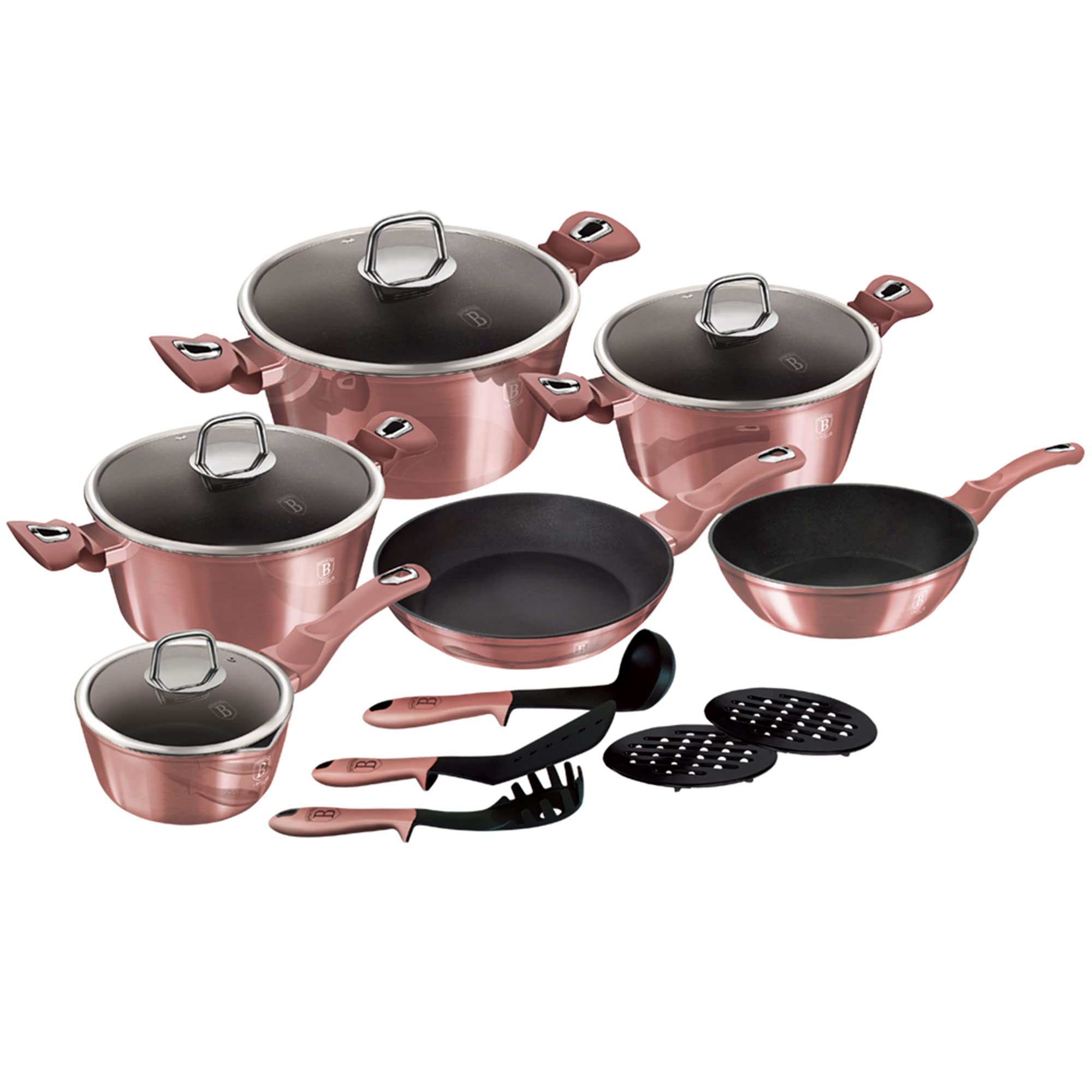 berlinger-haus-i-rose-batterie-cuisine-induction-15-pi-ces-rose-titane image 5