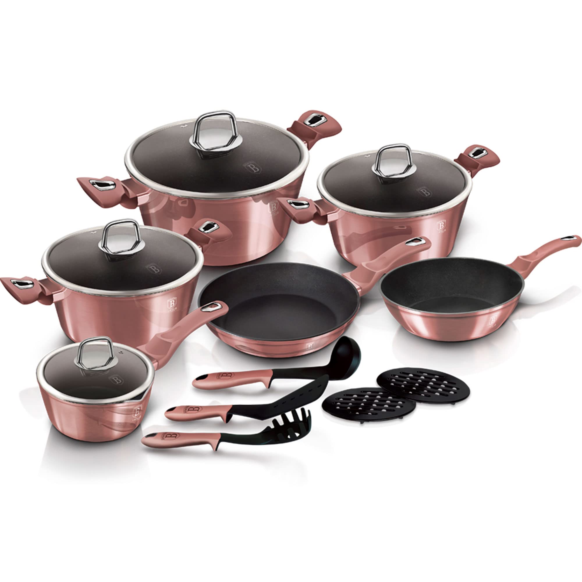 berlinger-haus-i-rose-batterie-cuisine-induction-15-pi-ces-rose-titane image 8