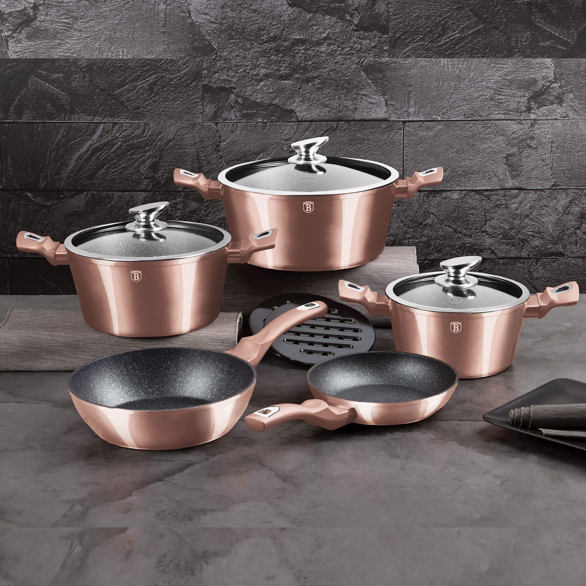 berlinger-haus-rose-gold-batterie-cuisine-10-pi-ces-induction image 3