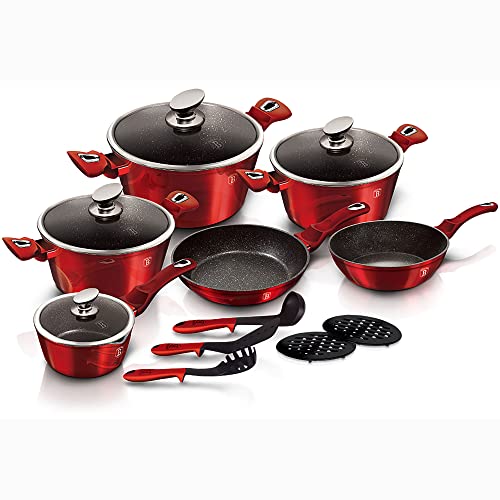 berlinger-haus-burgundy-batterie-de-cuisine-15-pi-ces-rouge-induction image 8