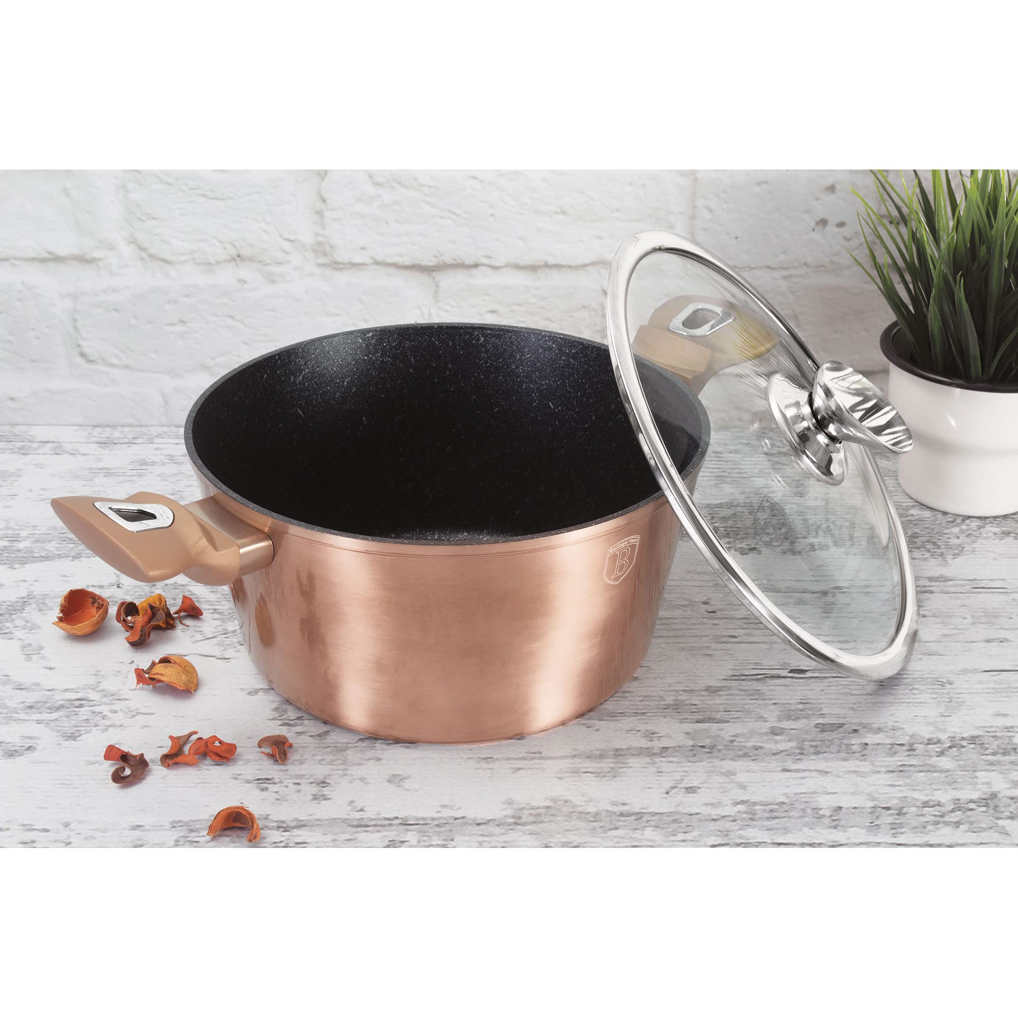berlinger-haus-rose-gold-batterie-cuisine-13-pi-ces-induction-marbre image 5