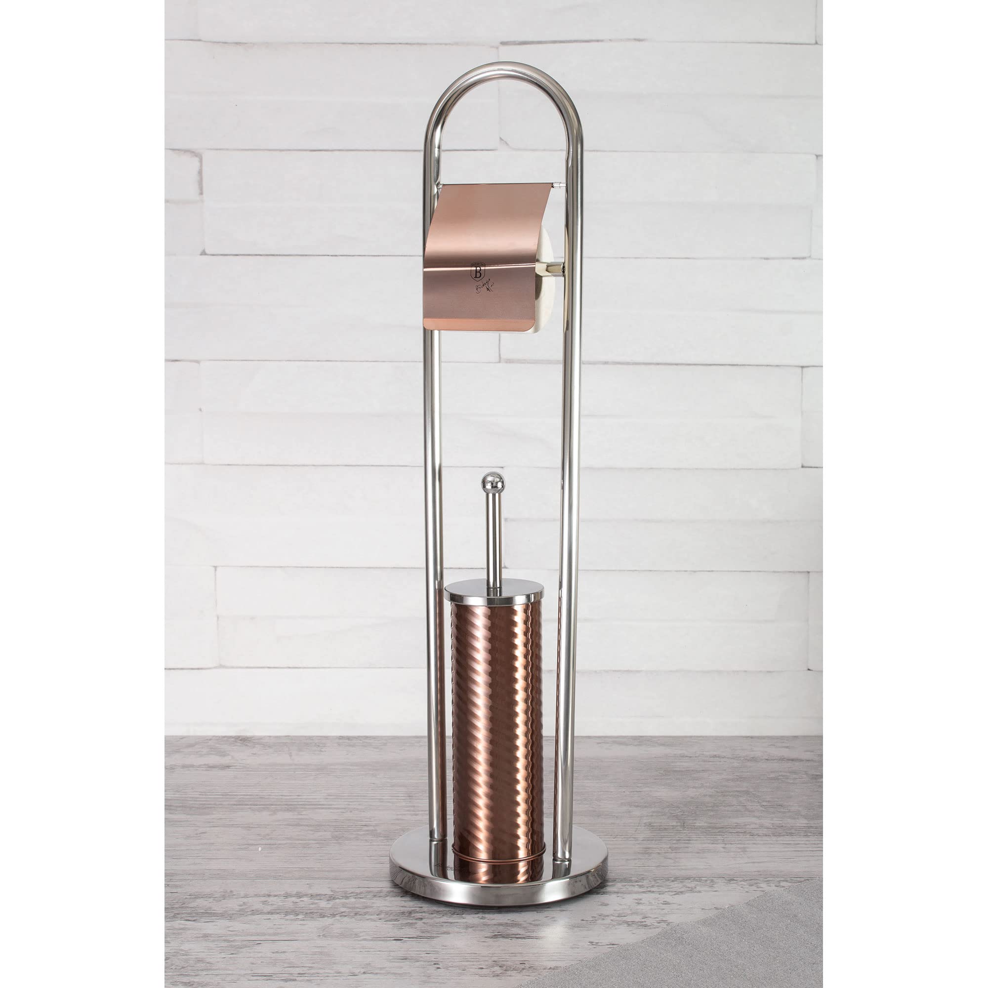 berlinger-haus-metallic-line-porte-balai-wc-inox-rose-gold image 2