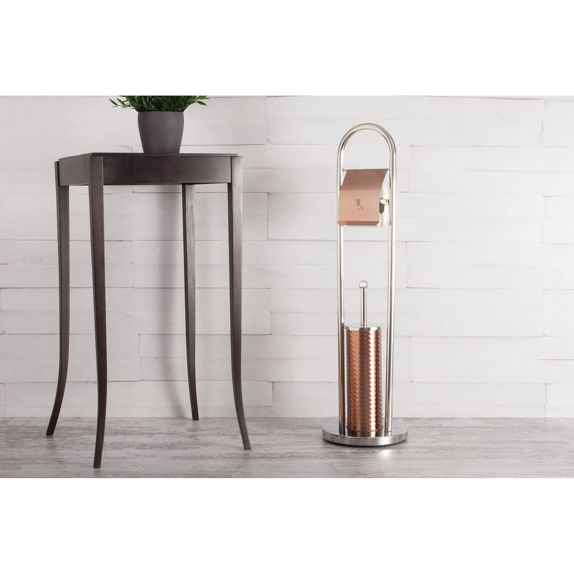 berlinger-haus-metallic-line-porte-balai-wc-inox-rose-gold image 3